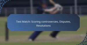 Test Match: Scoring controversies, Disputes, Resolutions